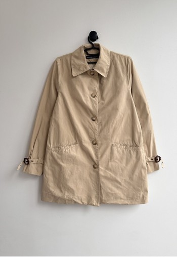 Beige Trench Coat Jacket