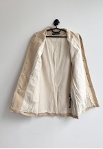 Beige Trench Coat Jacket