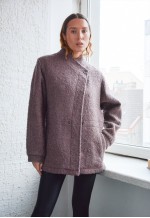 Vintage Maroon Wool Jacket