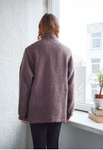 Vintage Maroon Wool Jacket