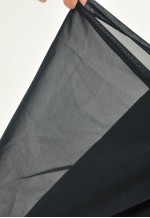 Vintage 00s evening dress in black