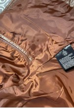 Brown Leather Biker Jacket
