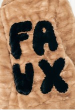 Vintage Faux Fur Coat 70s Reworked Fluffy Statement Jacket