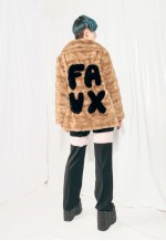 Vintage Faux Fur Coat 70s Reworked Fluffy Statement Jacket