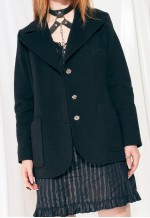 Reworked Vintage Blazer 60s Feminist Hairy Leg Graphic Jacke