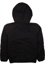 Vintage 90's Windbreaker Swoosh Full Zip Up Black