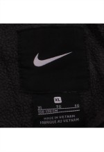 Vintage 90's Windbreaker Swoosh Full Zip Up Black
