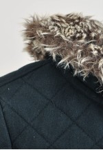 Vintage 00s quilted hoodie jacket