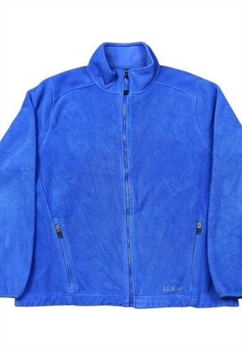 Vintage Ladies Blue Fleece Jacket