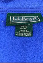 Vintage Ladies Blue Fleece Jacket