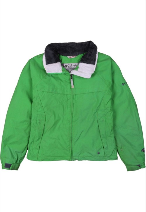 90's Waterproof Full Zip Up Windbreaker Medium Gree